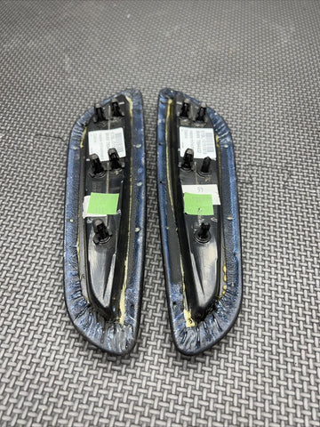 BMW E46 325 330 M3 Convertible Rear Door Upper Armrest Pads 7894431 7894432