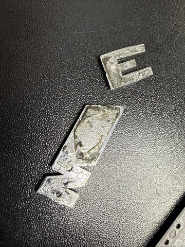 21-26 BMW G80 M3 Competition Front Grille Emblem Logo Badge Chrome Genuine OEM