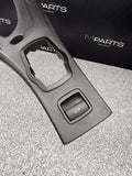 08-13 BMW E93 M3 OEM Front Center Console Cover Leather DCT CIC
