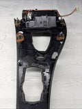 08-13 BMW E90 E92 M3 OEM  Front Center Console Cover Leather DCT *Scratches*