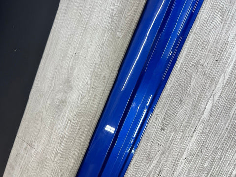 BMW 18-24 X3 X3M F97 G01 Left Side Skirt Rocker Panel Molding Marina Bay Blue