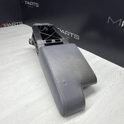 BMW E36 M3 Armrest Arm Rest Leather Grey Gray Center Console 95-99 OEM