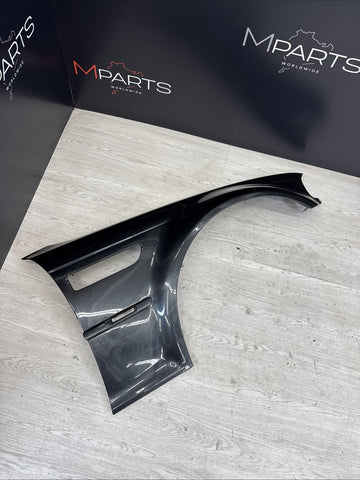 01-06 BMW E46 M3 Right Passenger Fender Carbon Black
