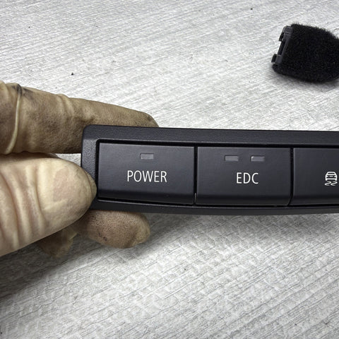 08-13 BMW E90 E92 E93 M3 Center Console Panel Edc Power Dsc Switch 7841136