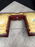 BMW 01-06 E46 M3 Convertible Rear Seat Back Rest Imola Red Leather Backrest