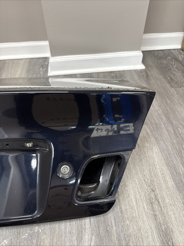 (PICKUP ONLY) Trunk Deck Lid 01-03 BMW E46 M3 Coupe 41627065260 Carbon Black