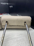 BMW E30 318 325 3 Series Headrests Head Rests Beige Driver and Passenger