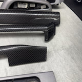 01-06 BMW E46 M3 Convertible Interior Armrests Trim Set Brushed Aluminum *Notes*