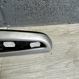 01-06 BMW OEM E46 M3 Brushed Aluminum/Black Vert Trim Armrest Left Driver Rear