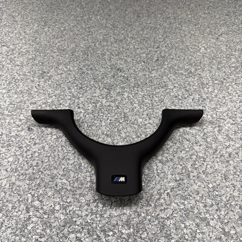 NEW 01-06 BMW E46 M3 Lower Steering Wheel Trim Cover Plate Leather