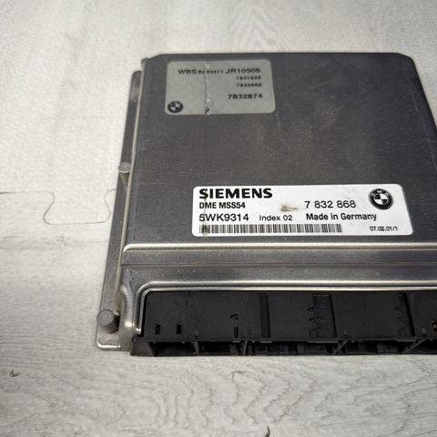 01-06 BMW E46 M3 S54 OEM ENGINE DME ECU COMPUTER MSS54