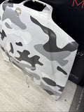 (PICKUP ONLY) BMW E46 M3 01-06 Front Hood Bonnet Panel Alpine White Camo Wrapped