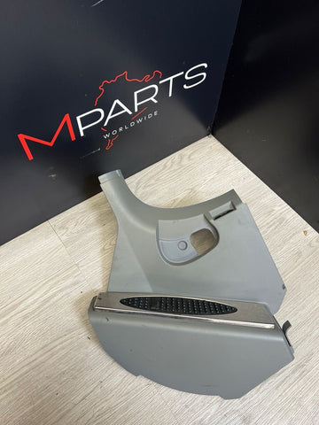 01-06 BMW E46 M3 GREY GRAY DEAD PEDAL KICK PANEL COVER 7902400