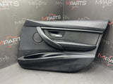 15-18 BMW F80 M3 Sedan Carbon Structure Black Door Panel Card Right Passenger