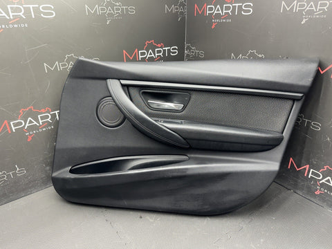 15-18 BMW F80 M3 Sedan Carbon Structure Black Door Panel Card Right Passenger
