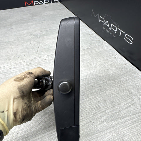 01-06 BMW E46 M3 Rectangle Rearview Rear View Mirror SOS *Yellow Glass