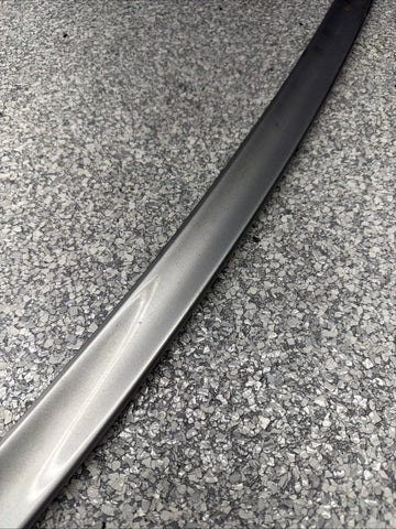 2001-2006 BMW E46 M3 Factory Rear Trunk Spoiler Lip 2695445 Titanium Silver OEM