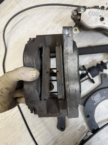 BMW E46 M3 01-06 Chasebay Hydro Hand Brake Assembly Wilwood Caliper Assembly