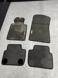 Used Genuine 01-06 BMW E46 M3 Coupe Carpets Floor Mats Black Front & Rear