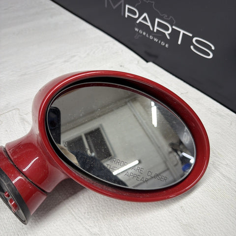BMW Z3M 96-02 Genuine Door Right Passenger Mirror Assembly Red