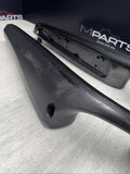 01-06 BMW E46 M3 Convertible Coupe Interior Armrests Trim Set Painted Black