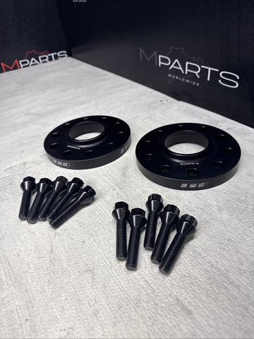 NEW 10MM 12MM 15MM 18MM Spacers + Extended Bolts PAIR 5x120 BMW E SERIES DMC