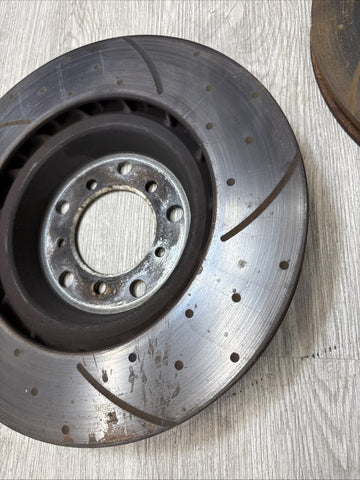 98-02 BMW Z3M Front Discs Brake Rotors Drilled & Slotted