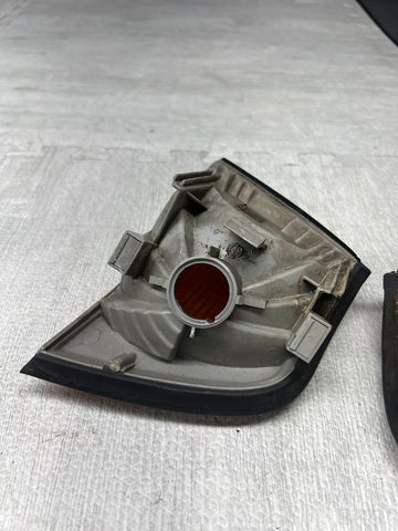 Amber Corner Signal Lights 92-99 BMW 3 Series E36 Sedan Pair