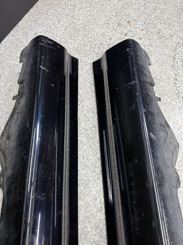 01-06 BMW E46 M3 Rocker Panel Side Skirts OEM Carbon Black