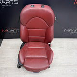 OEM BMW E46 M3 Coupe Leather Passenger Seat Interior IMOLA RED *Notes*