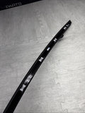 BMW 21-25 G82 M4 Coupe Left Driver Door Over Glass Roof Molding Gloss Black OEM