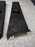 BMW E46 M3 Coupe B Pillars Trims Cover Black 330ci 325ci 328ci
