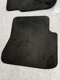 Genuine 01-06 BMW E46 M3 Convertible Carpets Floor Mats Black Front & Rear