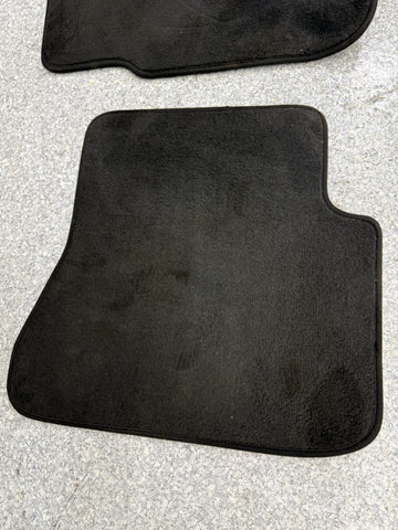 Genuine 01-06 BMW E46 M3 Convertible Carpets Floor Mats Black Front & Rear