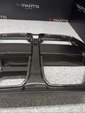 NEW 21-26 BMW G80 G82 G83 M3 M4 REAL CARBON FIBER CSL STYLE NOSE GRILL GRILLE