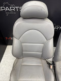 01-06 BMW E46 M3 Coupe Interior Front Not Heated Seats Dove Gray