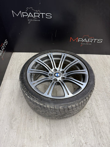 08-13 OEM BMW E90 E92 E93 M3 Rear 19” Wheel Rim Style 220M Silver 19x9.5 ET23