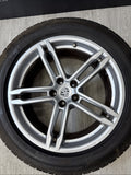 2015-2018 Porsche Macan Wheel 19x9 Genuine 5 Spoke Double Spoke With TIRE