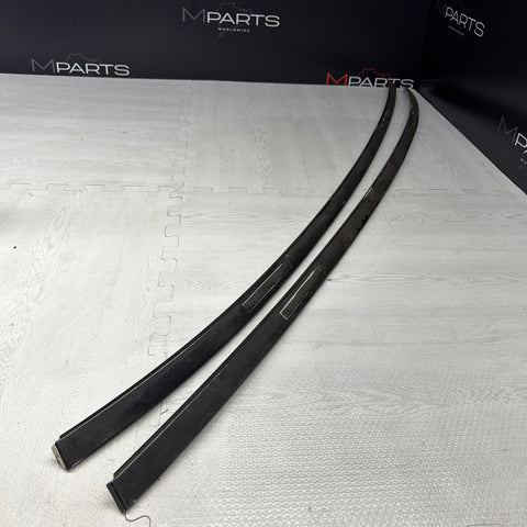 14-20 BMW F82 F32 435 M4 Coupe Right Left Roof Moldings Trim Wrapped