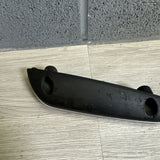 01-06 BMW OEM E46 M3 Brushed Aluminum/Black Vert Trim Armrest Left Driver Rear