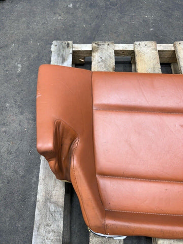 BMW E46 M3 01-06 Rear Seat Back Bench Cushion Cinnamon Leather Convertible