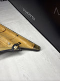 99-03 OEM BMW E39 M5 Rear Left Driver Door Panel  Leather Black *Notes*