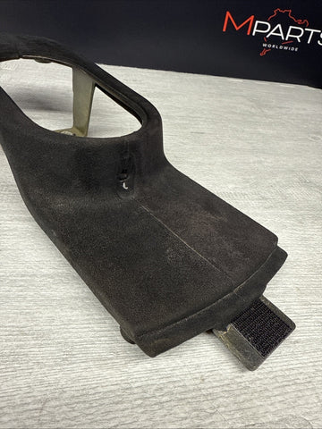 Ferrari F8 Tributo, Center Console Insert Trim, Black, Alcantara, P/N 873698