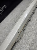 15-20 OEM BMW F82 F83 M4 Right Passenger Side Skirt Rocker Panel Mineral White