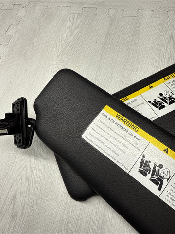 BMW F23 F33 F83 M4 Sun Visors Black Vinyl 51167325426 7325426