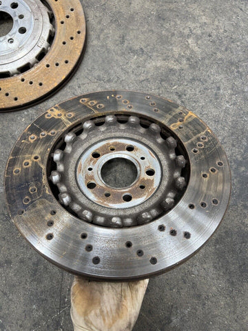 21-24 BMW G80 G82 G83 M3 M4 REAR BRAKE ROTORS OEM