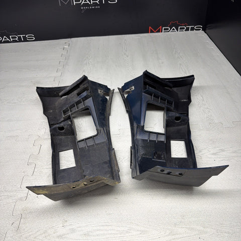 01-06 BMW E46 M3 FRONT BUMPER COVER GUARDS BRACKETS 2695247