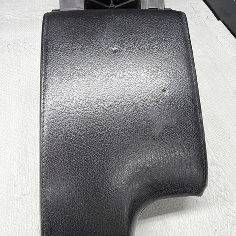 01-06 BMW E46 M3 Center Console Armrest Arm Rest Black Leather *Notes*