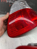 BMW E46 325 330 M3 CONVERTIBLE LED TAIL LIGHTS SET 6937454 *CRACKS*