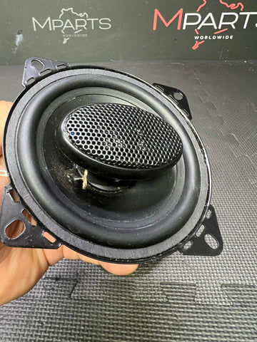 BLAUPUNKT GTX401 4” 4 Way 80W 4 Ohm 90db Coaxial Speakers Pair + Grilles